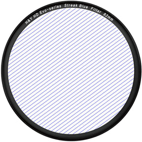 H&Y HD EVO-Series Streak Blue Filter Kit 82mm