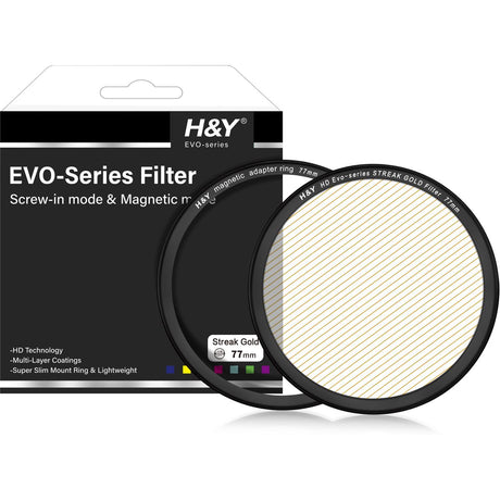 H&Y HD EVO-Series Streak Gold Filter Kit 82mm