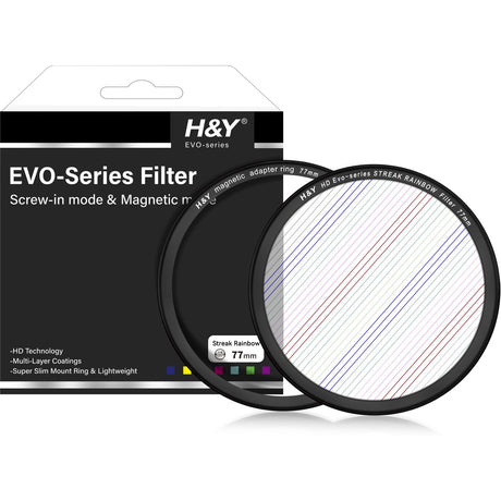 H&Y HD EVO-Series Streak Rainbow Filter Kit 82mm