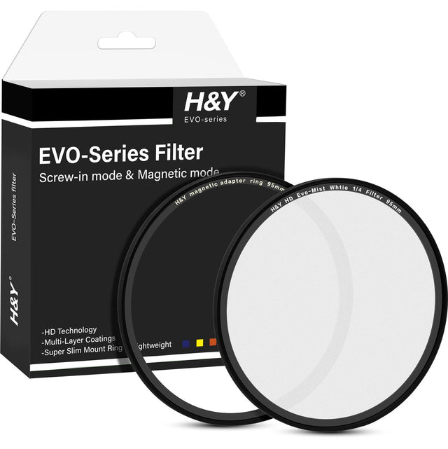 H&Y HD EVO-Series White Mist 1/4 Filter Kit 95mm