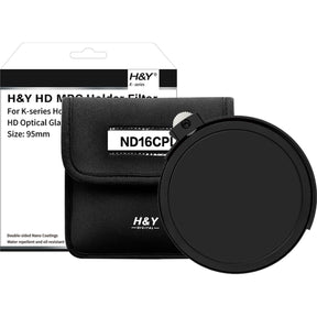 H&Y K-Series ND16 + CPL 95mm Drop-In Filter