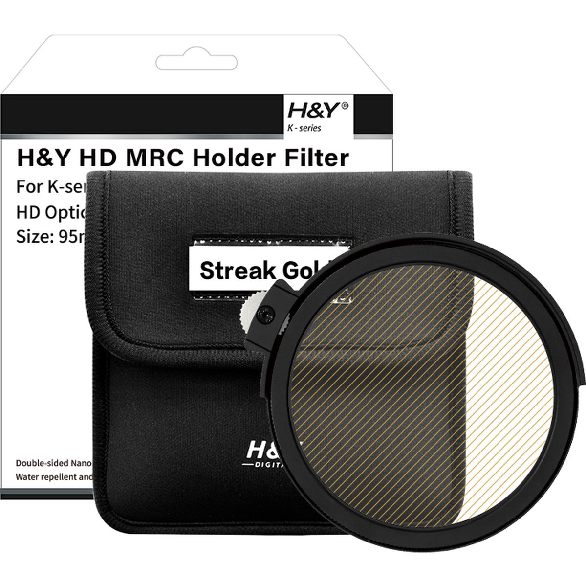 H&Y 95mm Drop-In Gold Streak Filter