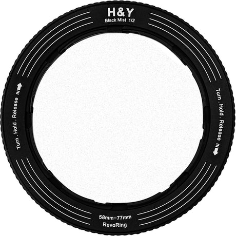 H&Y RevoRing Black Mist 1/2 Filter 58-77mm - image 2 of 2