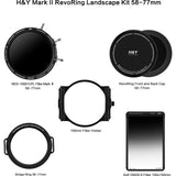 H&Y RevoRing MkII Landscape Kit 58-77mm