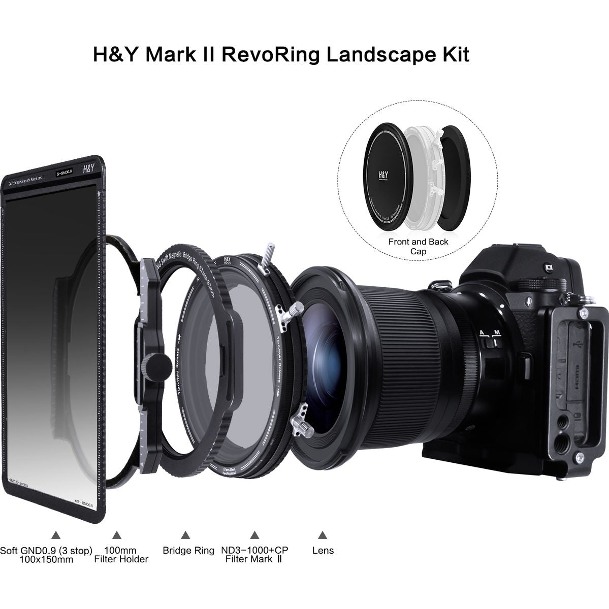 H&Y RevoRing MkII Landscape Kit 67-82mm - image 2 of 5