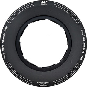 H&Y Swift Magnetic RevoRing Variable Adapter Ring 46-62mm