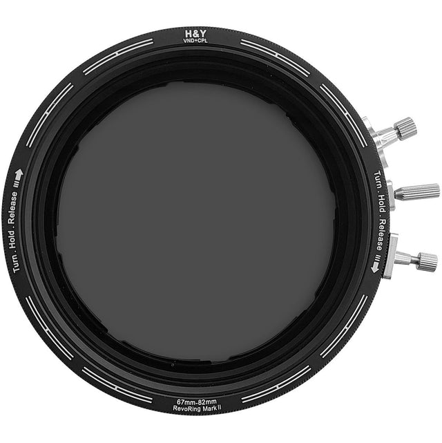 H&Y RevoRing Variable ND3-1000+CPL Filter MkII 46-62mm
