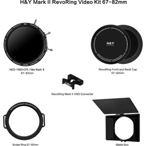 H&Y RevoRing MkII Swift Video Kit 67-82mm