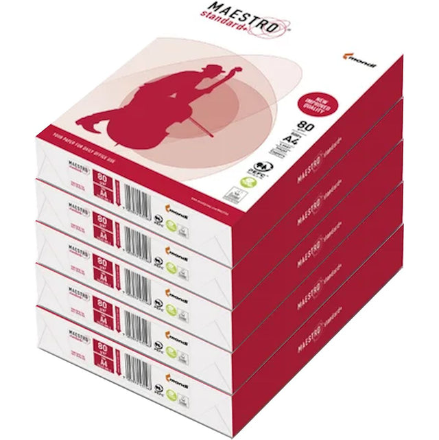 ERC (Mondi) Copy Paper 80G A4 500 Pages 5-Box