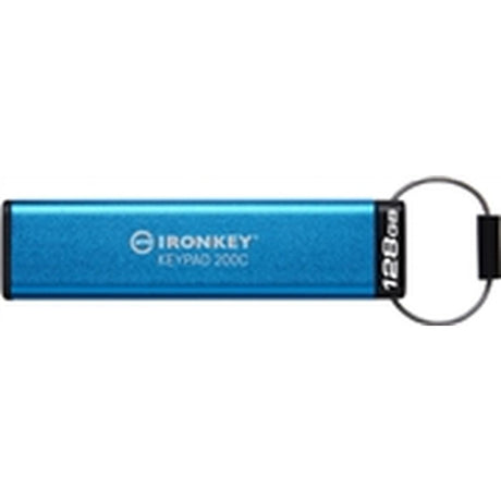 Kingston 128GB USB-C IronKey Keypad 200C Fips LVL