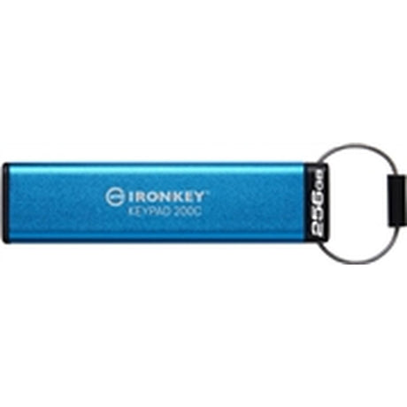 Kingston 256GB USB-C IronKey Keypad 200C Fips LVL