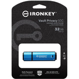 Kingston 32GB USB-C IronKey Vault P 50C AES-256 - image 3 of 4