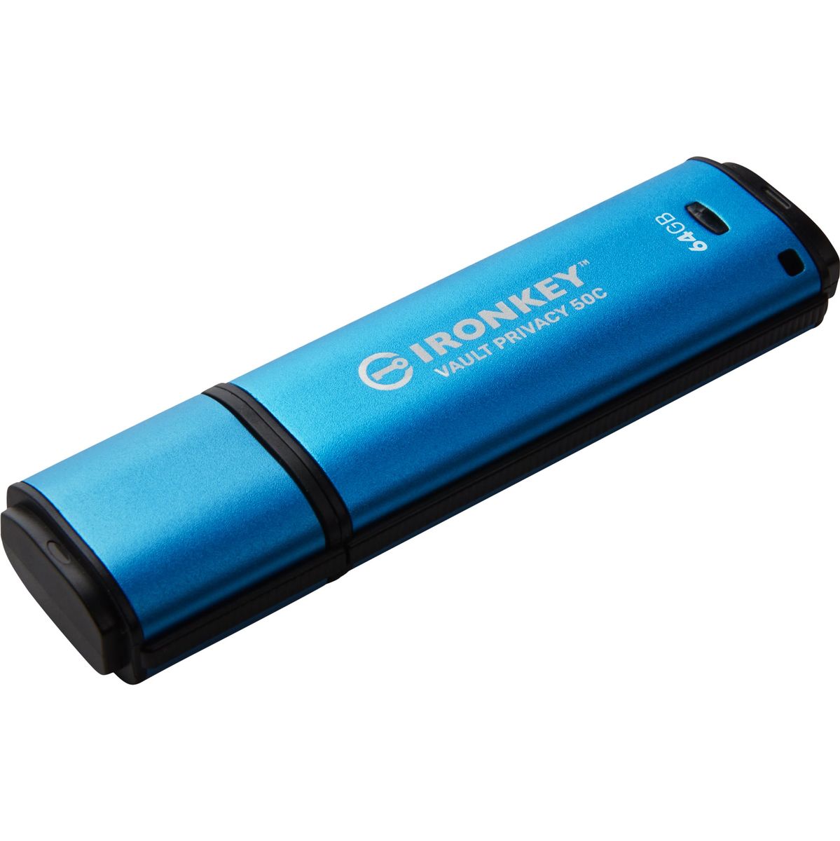 Kingston 64GB USB-C IronKey Vault P 50C AES-256 - image 2 of 4