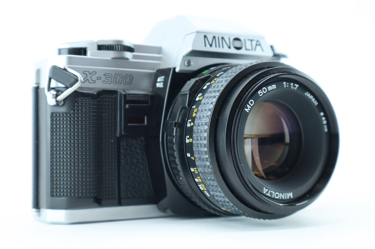 Minolta X-300 with MD 50mm 1,7