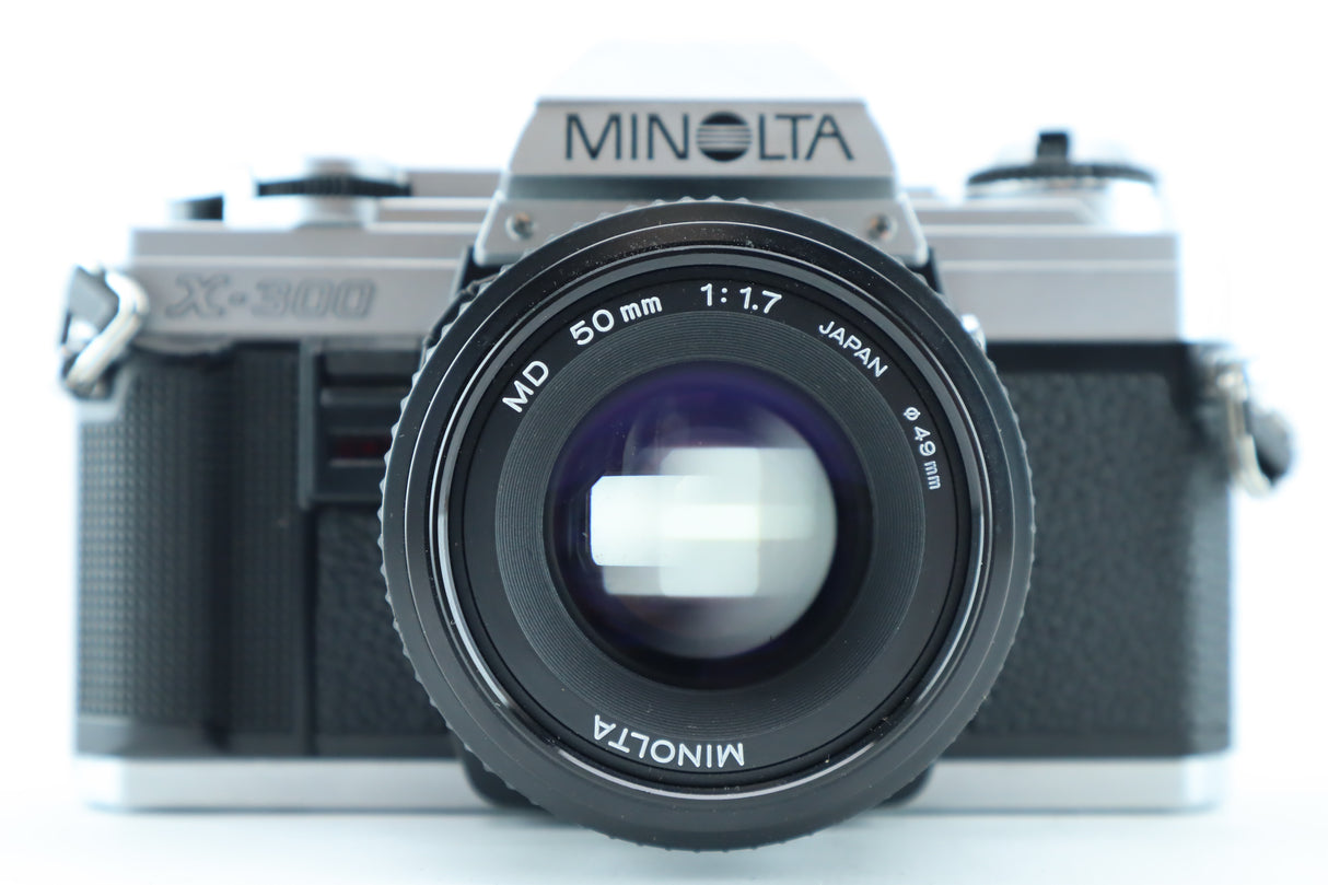 Minolta X-300 with MD 50mm 1,7