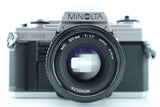 Minolta X-300 with MD 50mm 1,7