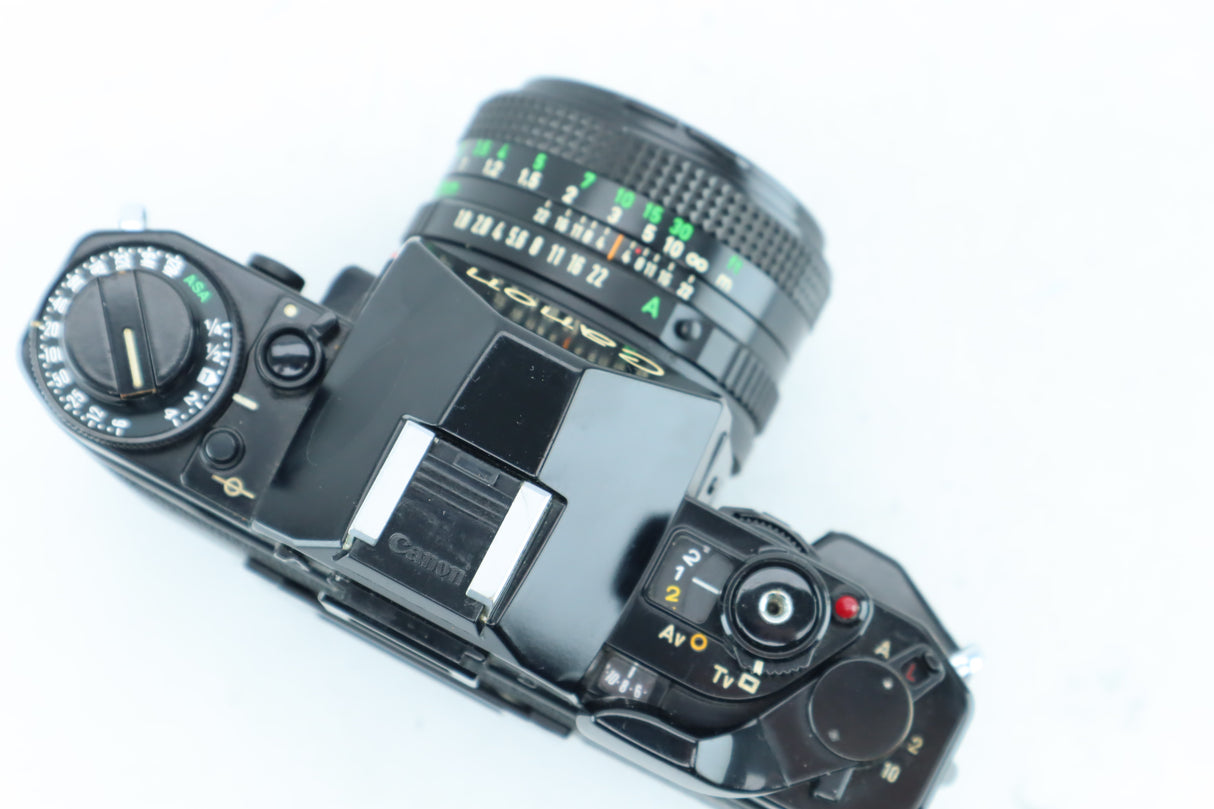 Canon A-1 with FD 50mm 1,8