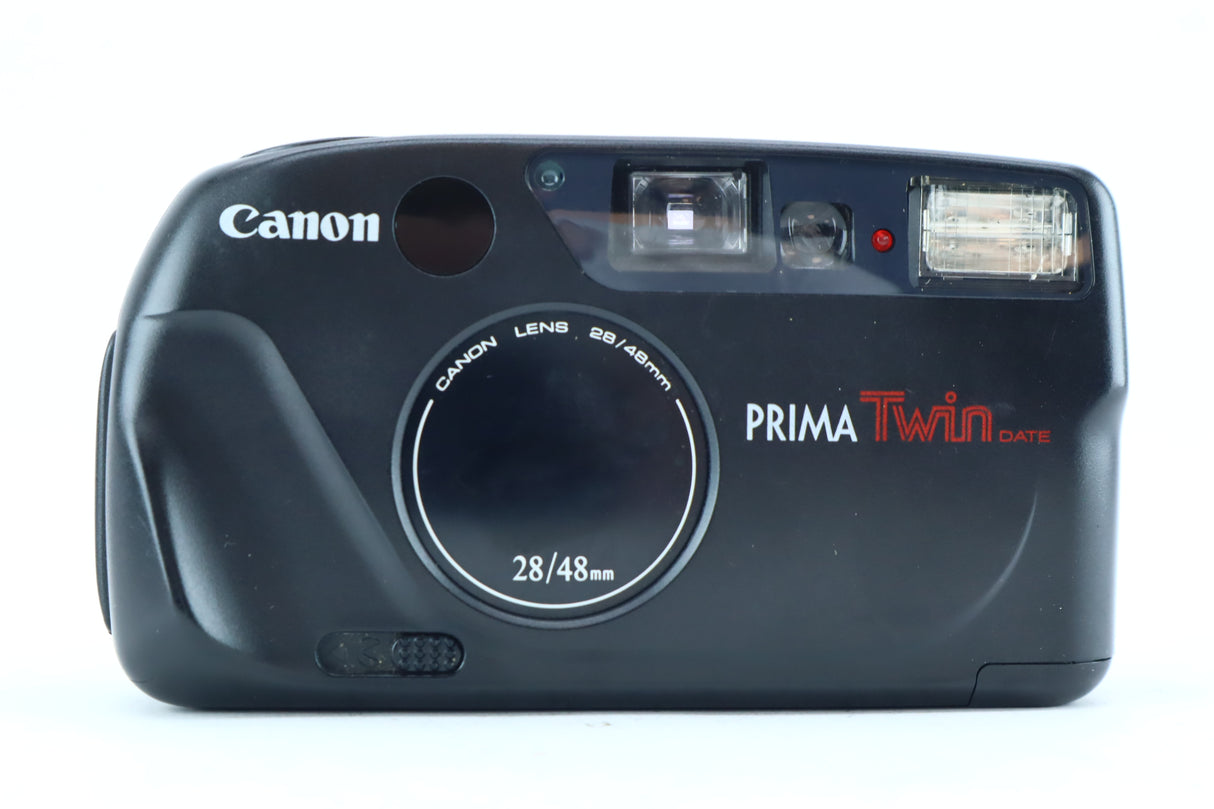 Canon Prima Twin Date – 35mm Compact Camera with Dual Lens System