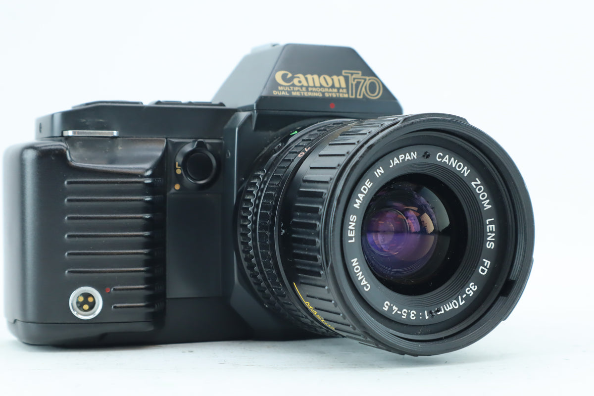 Canon T70 35mm SLR Kit with FD 35-70mm f/3.5-4.5