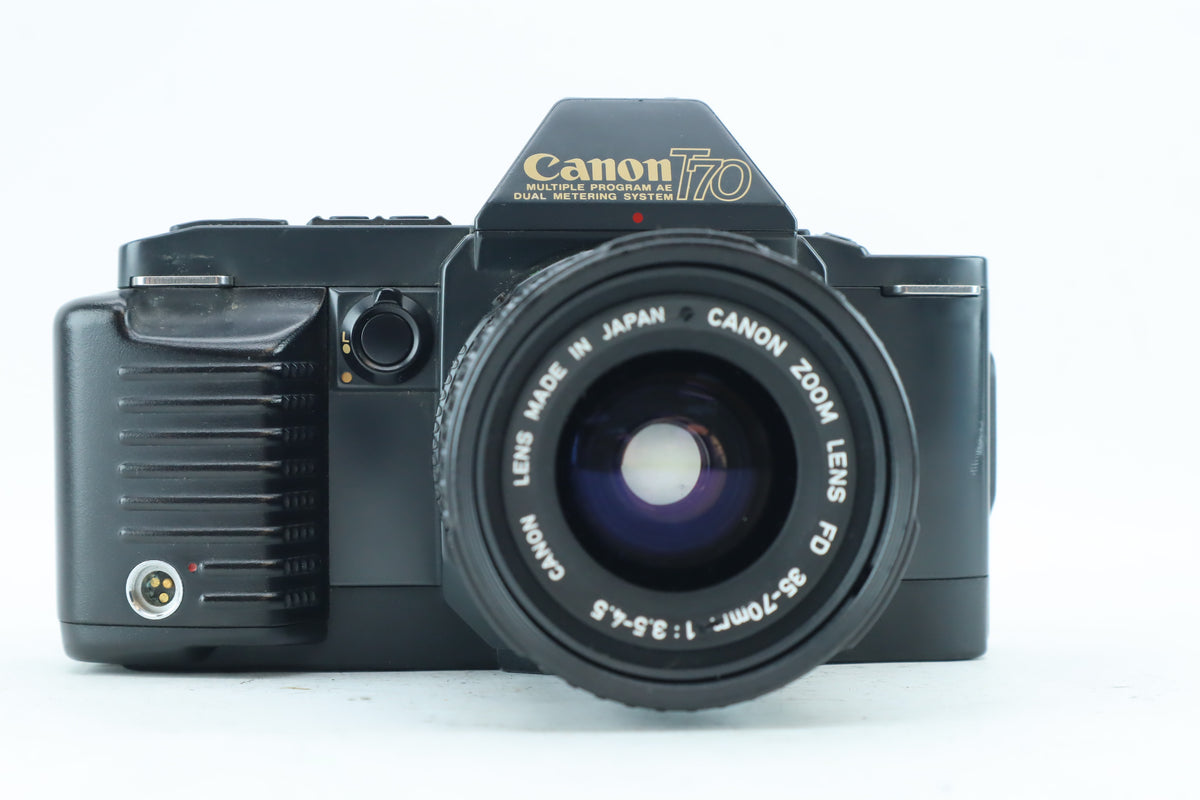 Canon T70 35mm SLR Kit with FD 35-70mm f/3.5-4.5