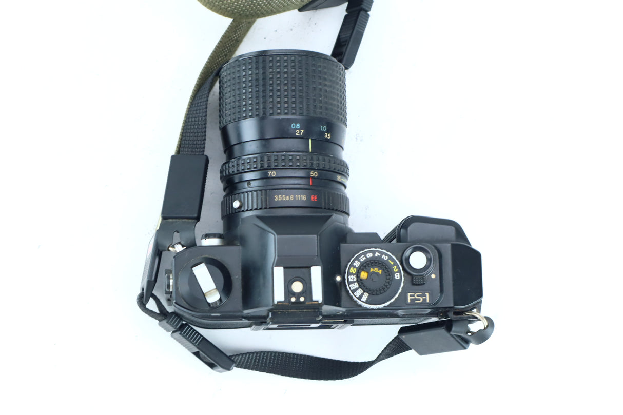 Konica FS-1 – 35mm SLR with RMC Tokina 35–70mm f/3.5 Lens
