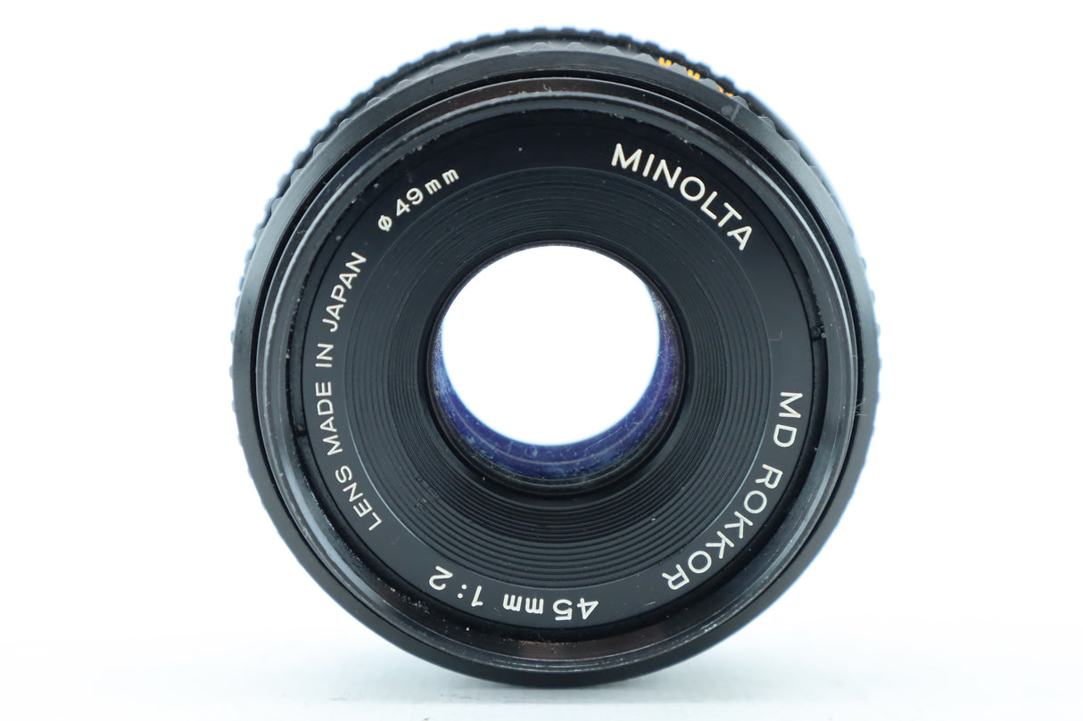 Minolta MD ROKKOR 45mm f/2