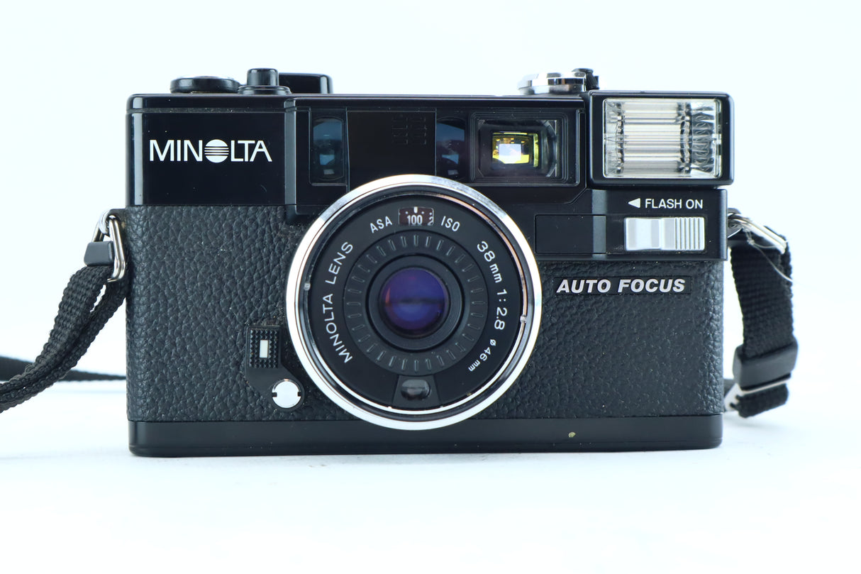 Minolta Hi-Matic AF2 – 35mm Autofocus Compact Camera with 38mm f/2.8 Lens