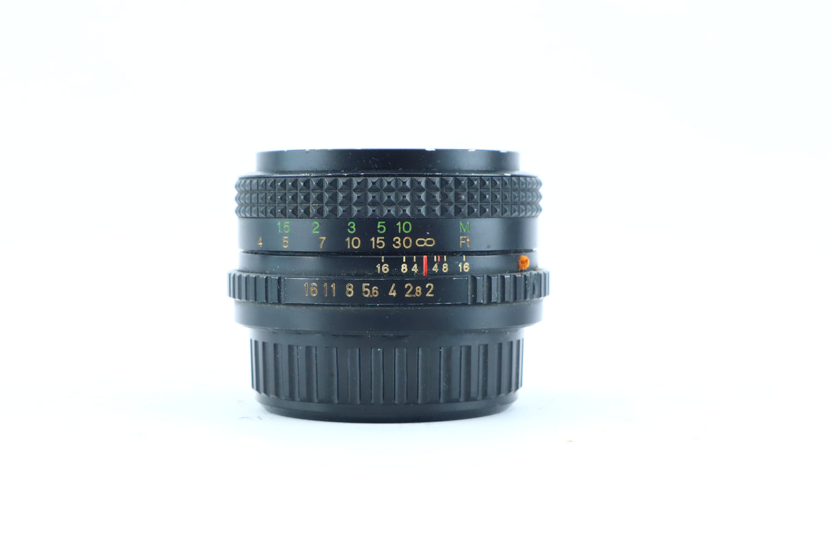 Petri 50mm f/2 – Manual Focus Standard Lens