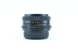 Petri 50mm f/2 – Manual Focus Standard Lens