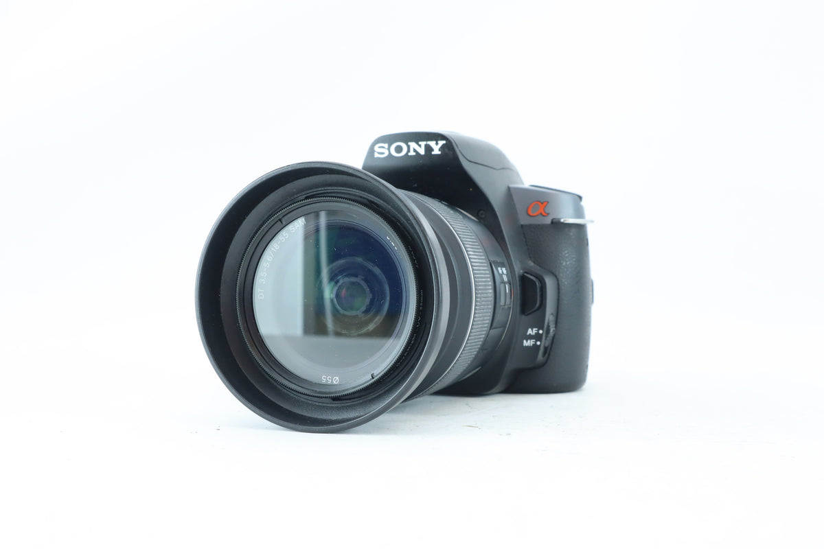 Sony Alpha A380 Digital SLR Kit with DT 18-55mm f/3.5-5.6 SAM