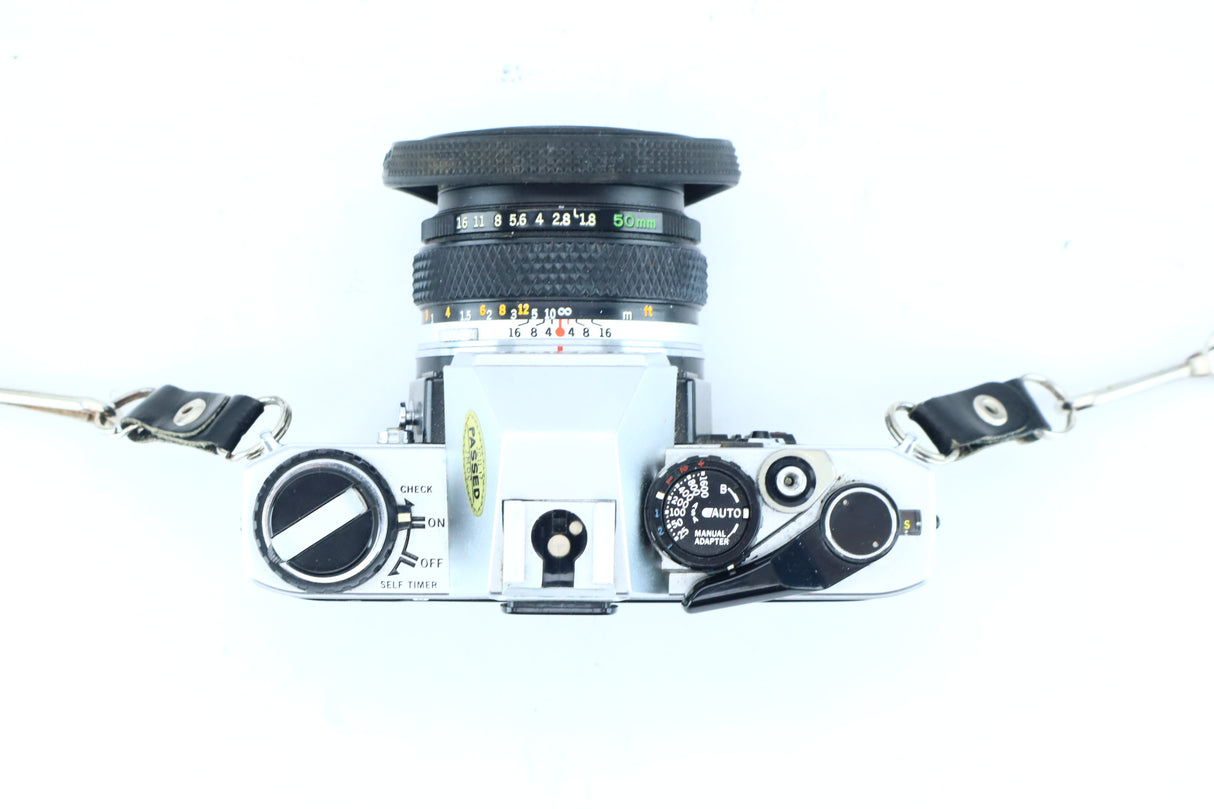 Olympus OM-10 – 35mm SLR with Zuiko MC Auto-S 50mm f/1.8 Lens