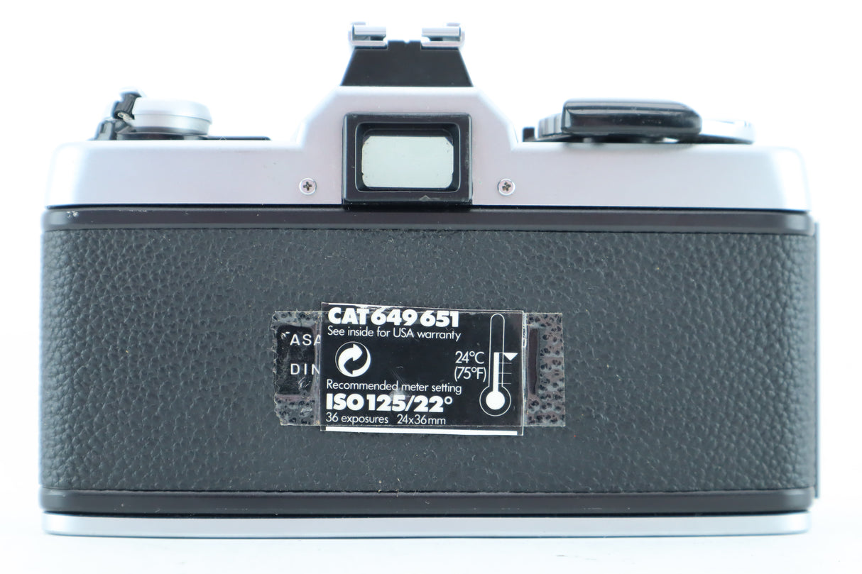 Minolta XG-1 with MD W.ROKKOR 35mm 1,8