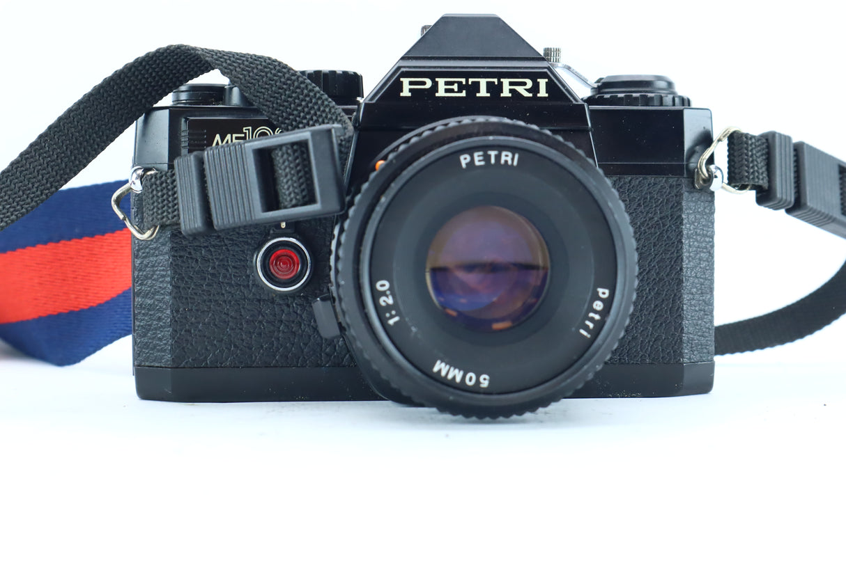 Petri MF-102 – 35mm Manual Focus SLR with Petri 50mm f/2 Lens