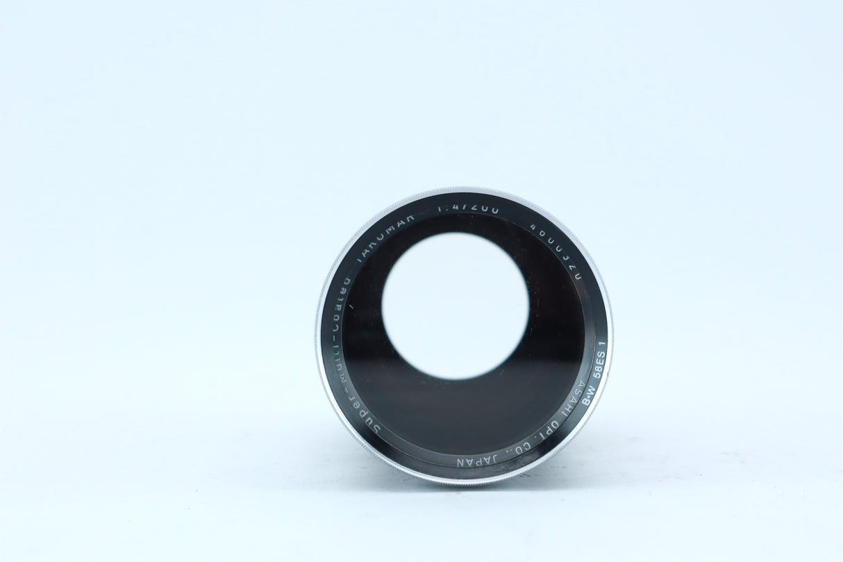 Asahi Takumar 200mm f/4 – M42 Telephoto Prime Lens (Manual Focus)