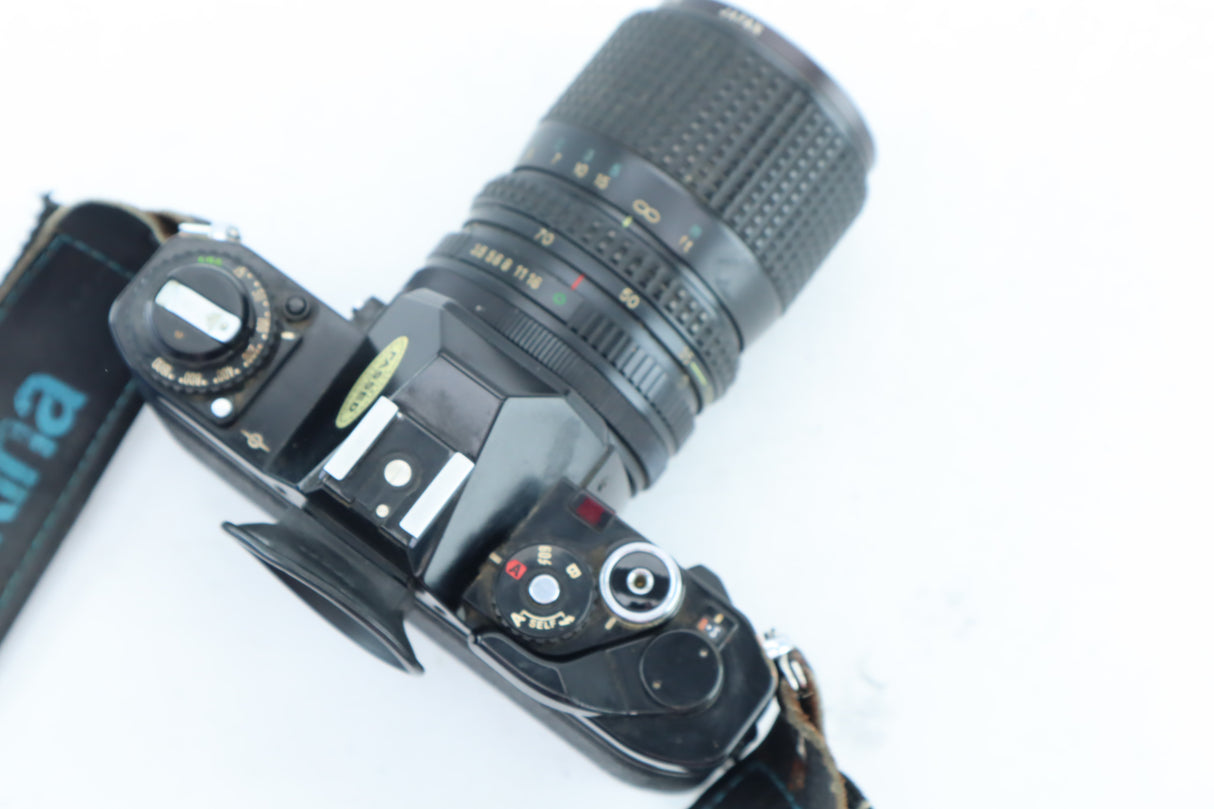 Canon AV-1 with RMC Tokina 35-70mm 3,5