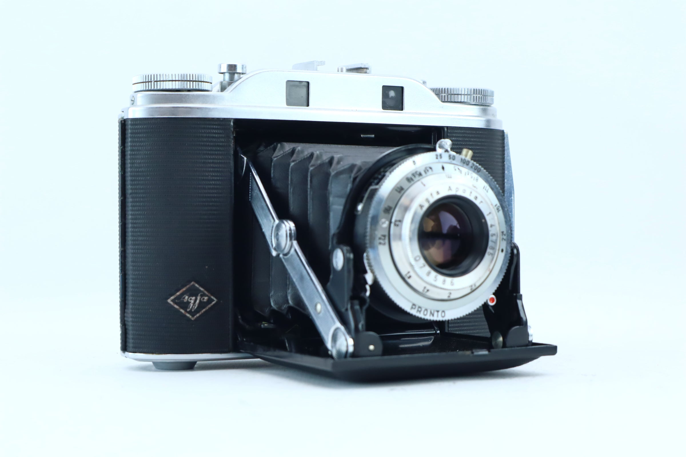 Agfa Isolette with Agfa Apotar 85mm f/4.5 Lens – Hard to Find