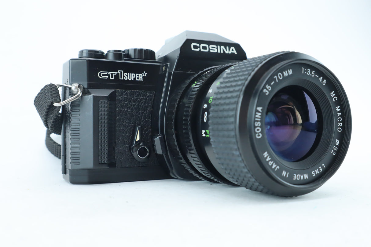 Cosina CT1 super with MC Macro 35-70mm 3,5-4,8