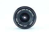 Canon FD 28mm f/2.8