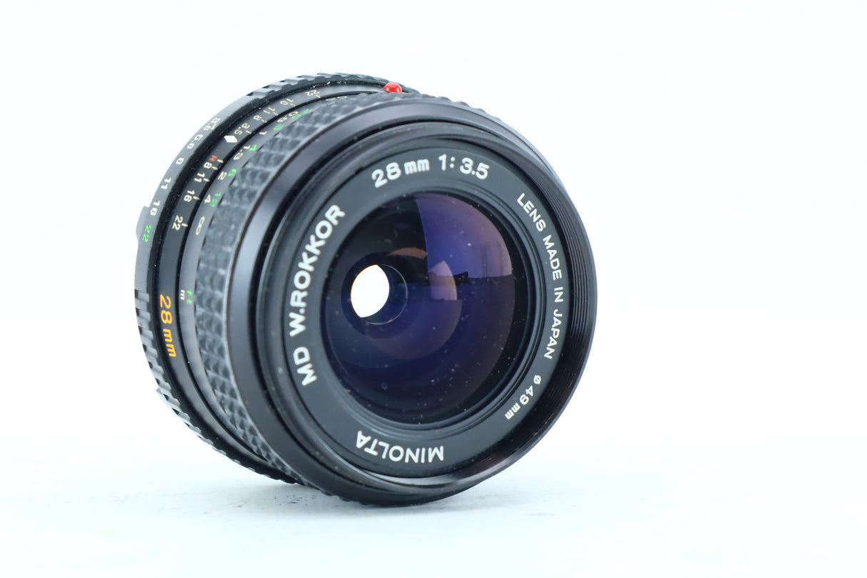 Minolta MD W.Rokkor 28mm f/3.5