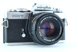 Minolta XD7 with Minolta MD Rokkor 50mm f/1.7