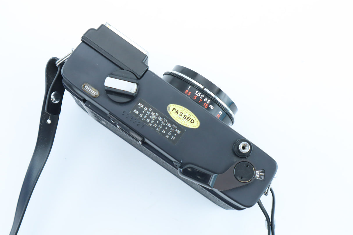 Konica C35 EF with Hexanon 38mm f/2.8