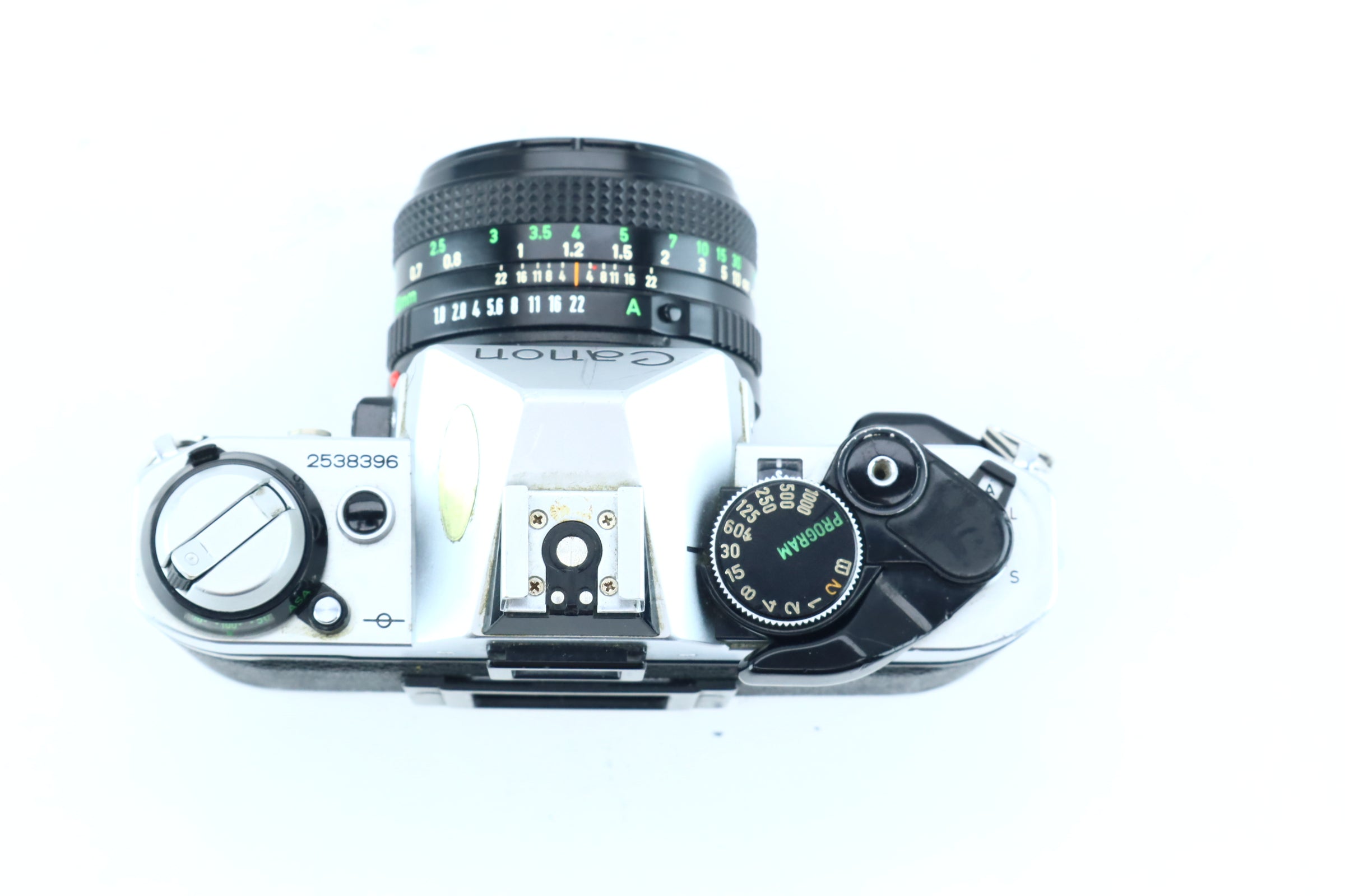 Canon AE-1 Program with Canon FD 50mm f/1.8 – Hard to Find