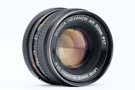 Konica Hexanon AR 50mm F1.7 lens