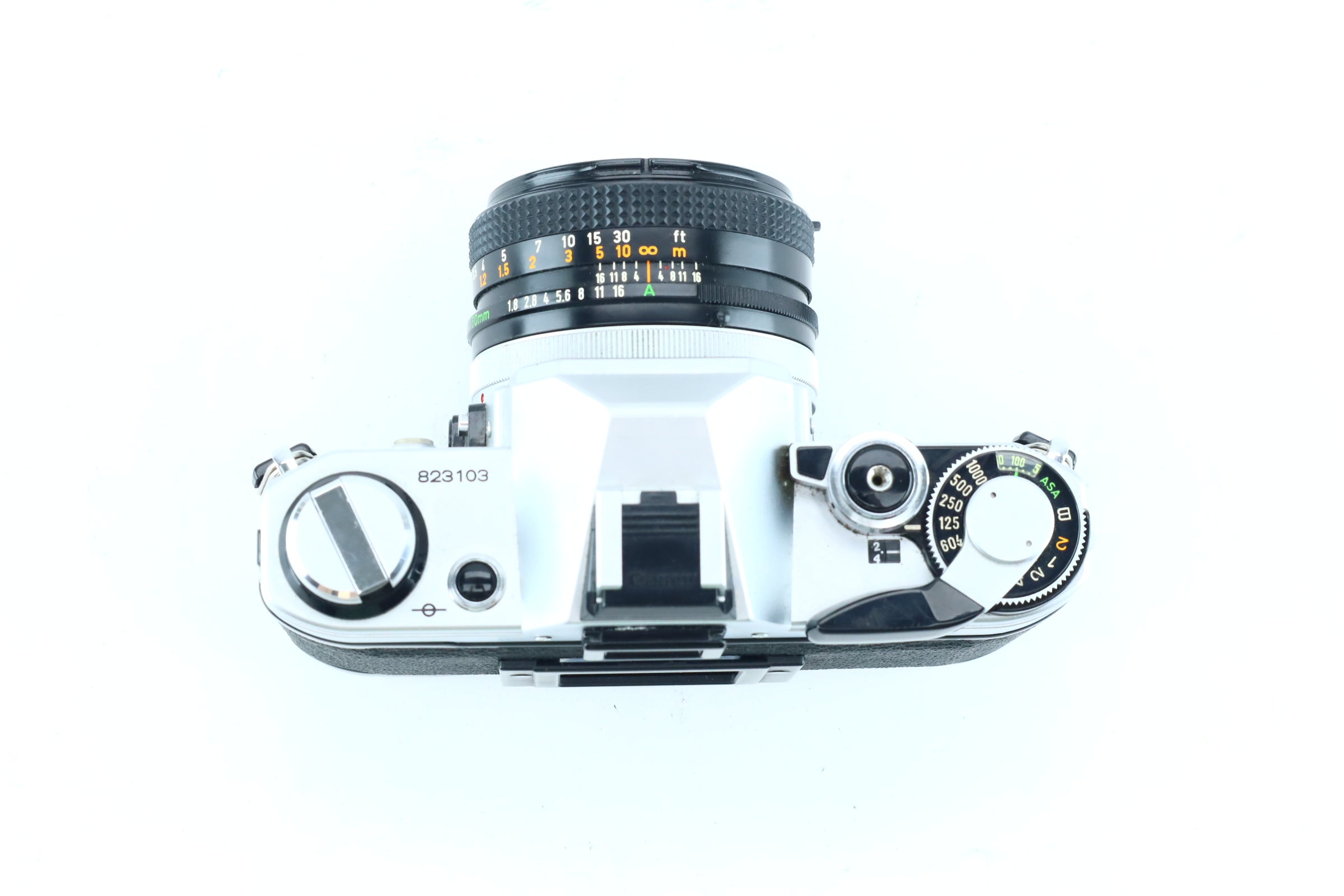 Canon AE-1 Silver + FD 50mm f1.8 s.c 同梱歓迎】実用□Canon