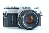 Canon AE-1 – Canon FD 50mm f/1.8 Lens