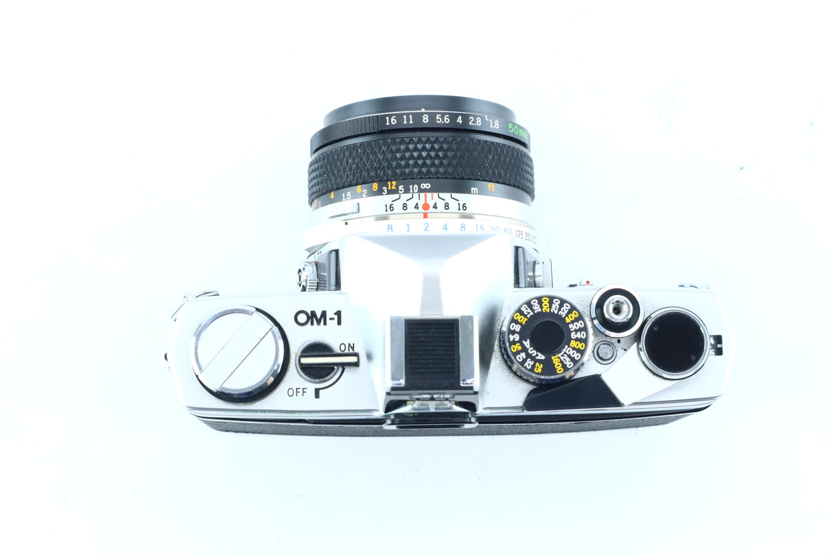 Olympus OM-1 – 35mm Manual SLR with F.Zuiko Auto-S 50mm f/1.8 Lens