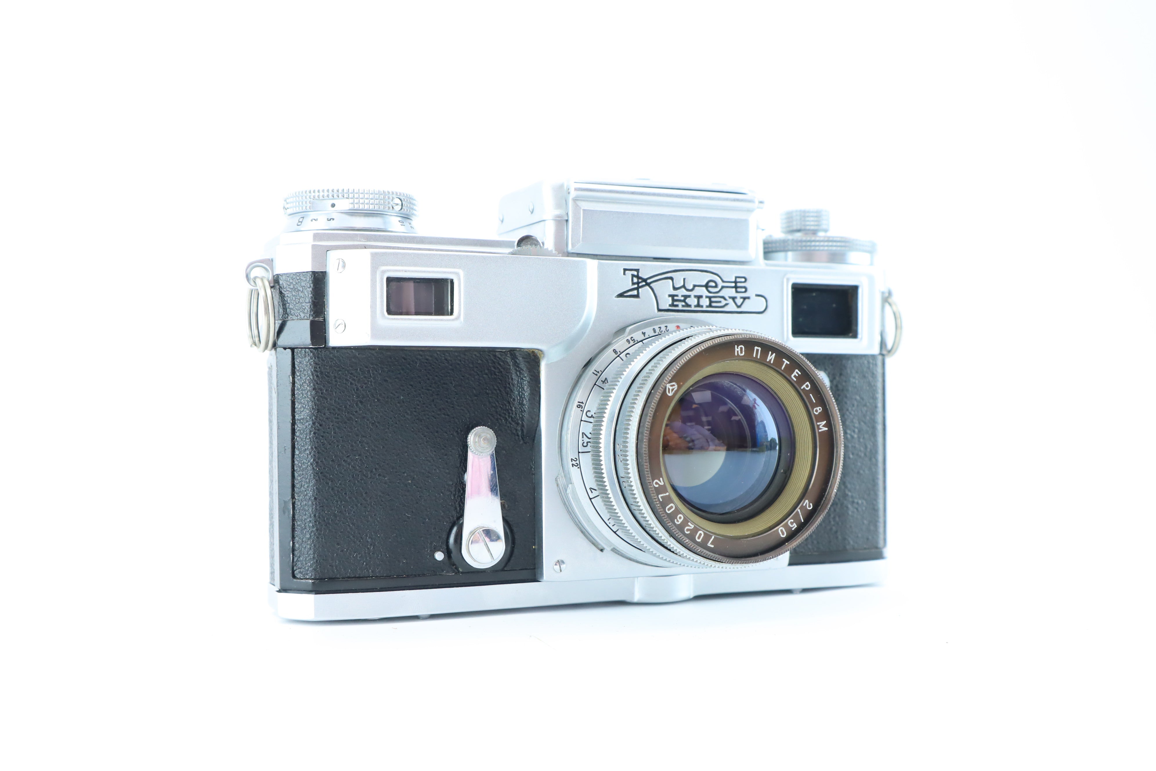 Kiev 4B + Jupiter-8M 50mm f/2 – Hard to Find Camera Store