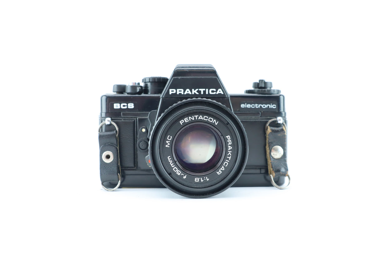 Praktica BCS Electronic + Pentacon 50mm f/1.8 MC