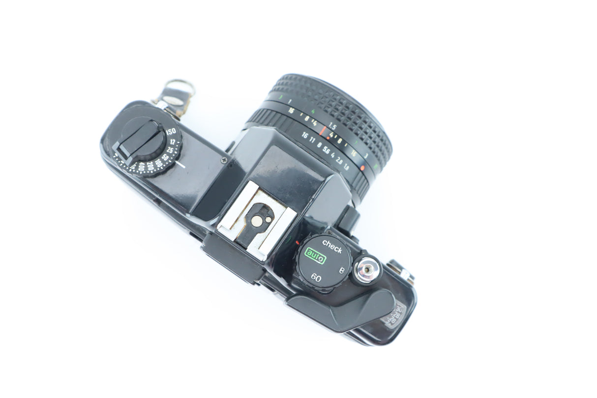 Praktica BCS Electronic + Pentacon 50mm f/1.8 MC