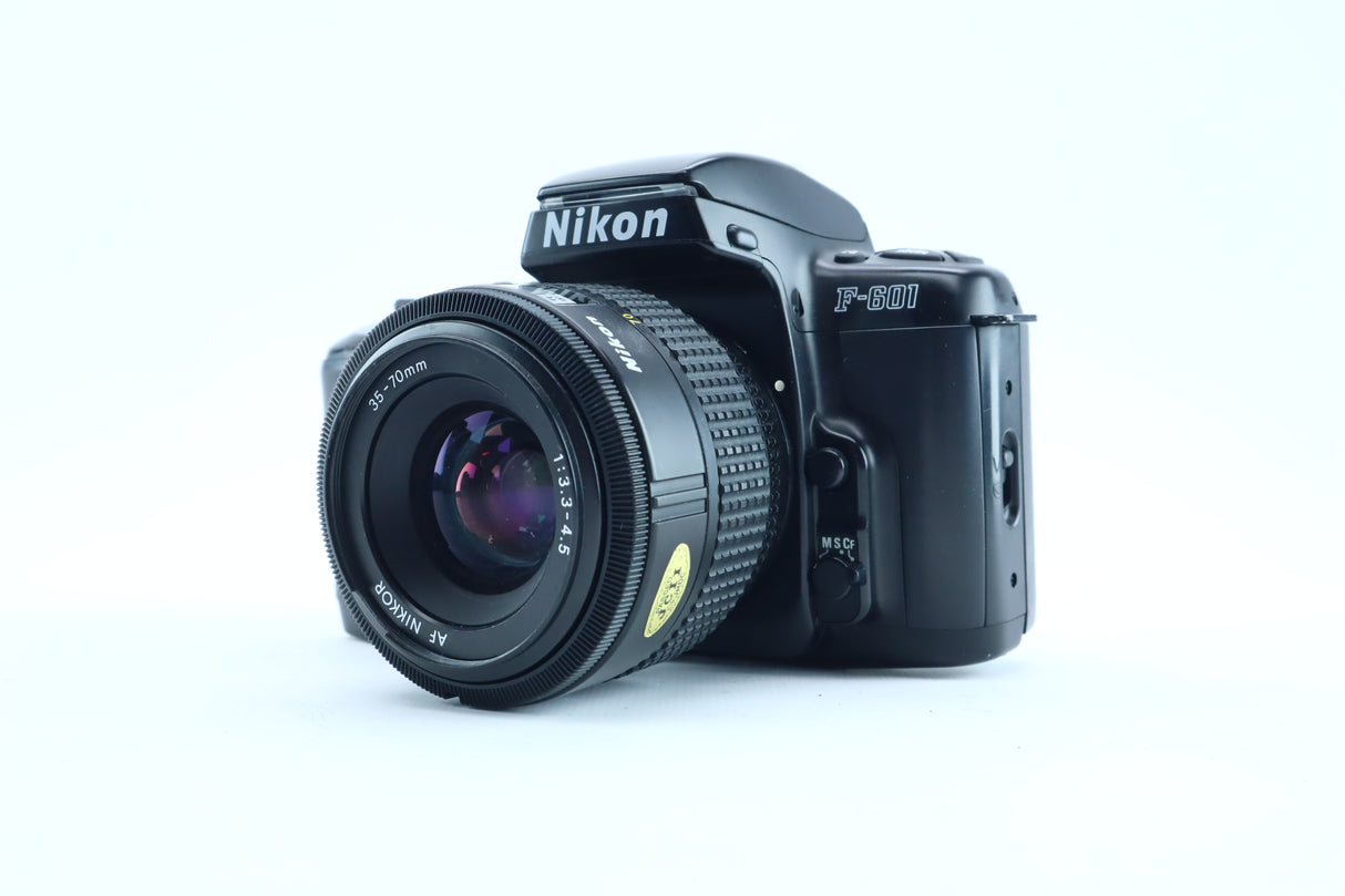 Nikon F-601 with AF Nikkor 35–70mm f/3.3–4.5